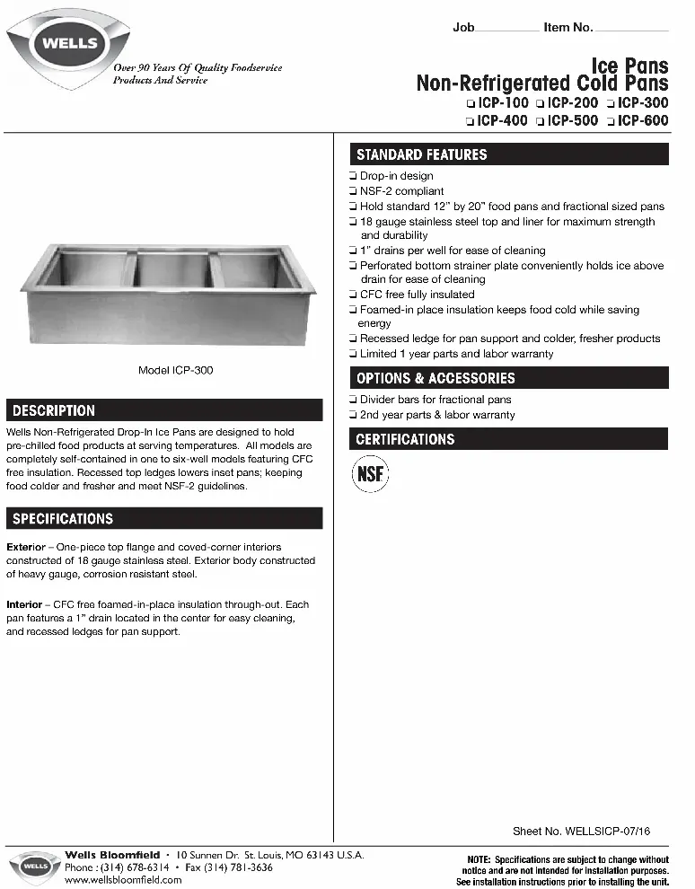 wells-icp-400-cold-food-well-unit-drop-in-ice-cooled-specsheet-260503x1uqmu.pdf