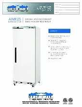 arctic-air-awr25-refrigerator-reach-in-specsheet-250716az4nd6.pdf