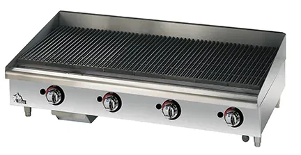 Star 6048CBF, Charbroiler, Gas, Countertop, Medium-Duty, 48.0 Inch