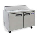 Adcraft Admiral Craft Equipment, GRSL-2D, Salad sandwich prep table