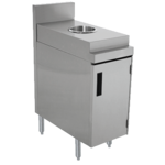 Advance Tabco PRSJT-12-DR, Trash Receptacle, Cabinet Style