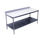 Advance Tabco SPS-304, Work Table, Poly Top
