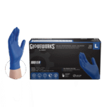 Ammex GWQIV46100, Synthetic Vinyl Gloves