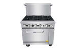 Atosa USA AGR-6B, Gas Range