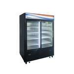 Atosa USA MCF8727GR, Black Exterior Sliding Glass Two (2) Door Refrigerator