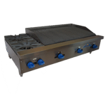 Comstock-Castle FHP48-3RB, Charbroiler / Hotplate, Gas, Countertop
