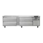 Continental Refrigerator D84GFN, Equipment Stand, Freezer Base
