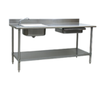 Eagle Group PT 3072, Work Table, with Prep Sink(s)