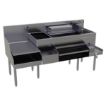 Glastender ALL-66C-CP10, Underbar Ice Bin/Cocktail Station, Blender Station