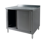 Klingers Trading BCB2460, Work Table, Cabinet Base Sliding Doors