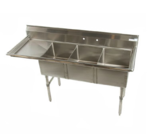 Klingers Trading MCS3DL, Sink, (3) Three Compartment