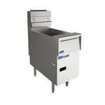 Pitco Frialator SSH55S-SSTC, Fryer, Gas, Floor Model, Full Pot