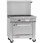 Southbend S36D-3T_LP, Range, 36" Restaurant, Gas