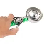 Vollrath , 47142, Disher, Standard Round Bowl, Plastic, Green, 12