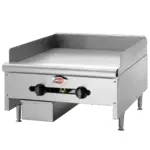 Wells , 5G-HDG6030G_NG, Griddle, Gas, Countertop
