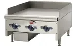 Wells 5G-HDTG2430G_LP, Griddle, Gas, Countertop
