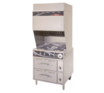 Wells WV-4HFRW, Range, Ventless, Electric