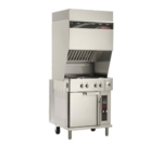 Wells WVO-4HF, Range, Ventless, Electric