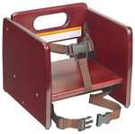 Winco CHB-703, Booster Seat, Wood