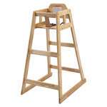 Winco CHH-601, High Chair, Wood
