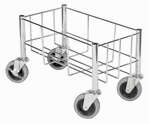 Winco DWR-1708, Trash Receptacle, Dolly